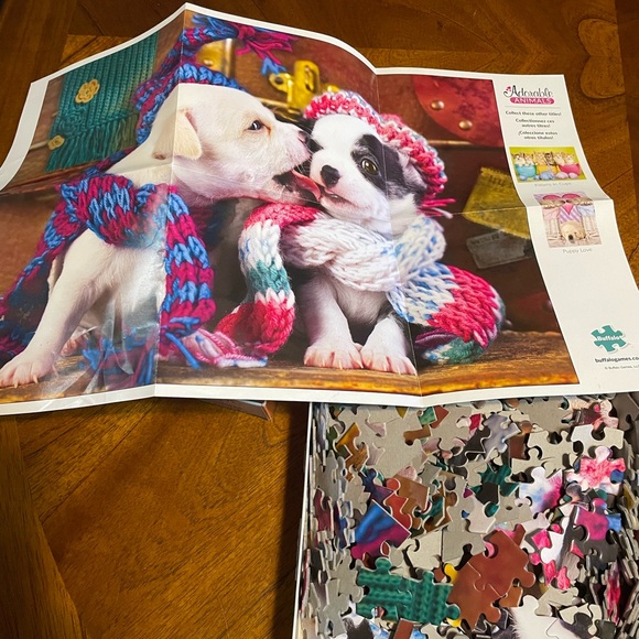 Buffalo David Bitton Adorable Animals Puzzle - 300 Pieces Vintage Puzzle - Picture 3 of 3